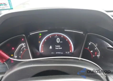 2019 Honda Civic Sport z USA, uszkodzony, nr VIN 2HGFC2F89KH579225